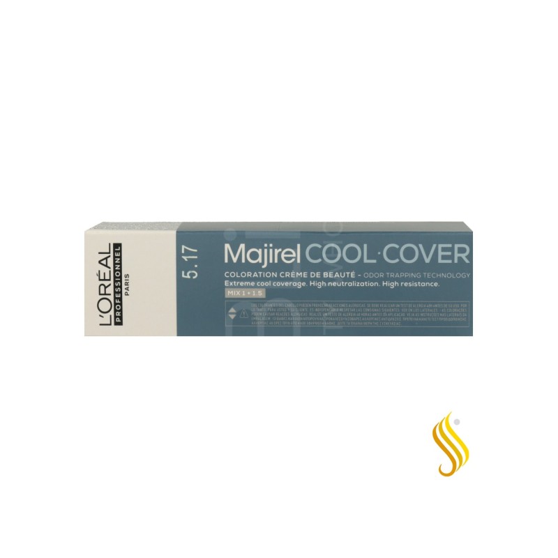 L'Oréal Majirel Cool Cover 5.17 – Châtain Clair Cendré Froid 60 ml L'Oréal - 1