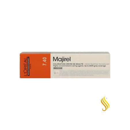 L'Oréal Majirel Cobrizos 7.40 - Ros Mitjà Coure Intens 60 ml L'Oréal - 1