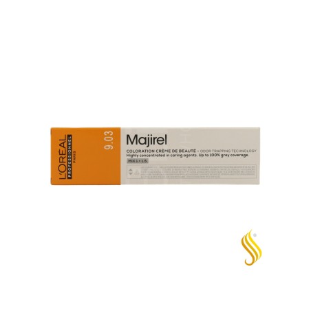 L'Oréal Majirel Gold 9.03 - Louro Muito Claro Natural Dourado 60 ml L'Oréal - 1