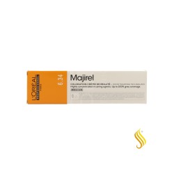 L'Oréal Majirel Gold 6.34 – Rubio Oscuro Dorado Cobrizo 60 ml L'Oréal - 1