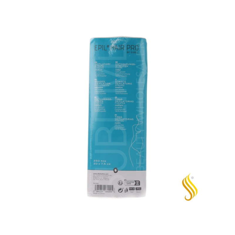 Sinelco Bandes d'Épilation Recharge 1 x 250 unités (20 x 7,5 cm) Sinelco - 1