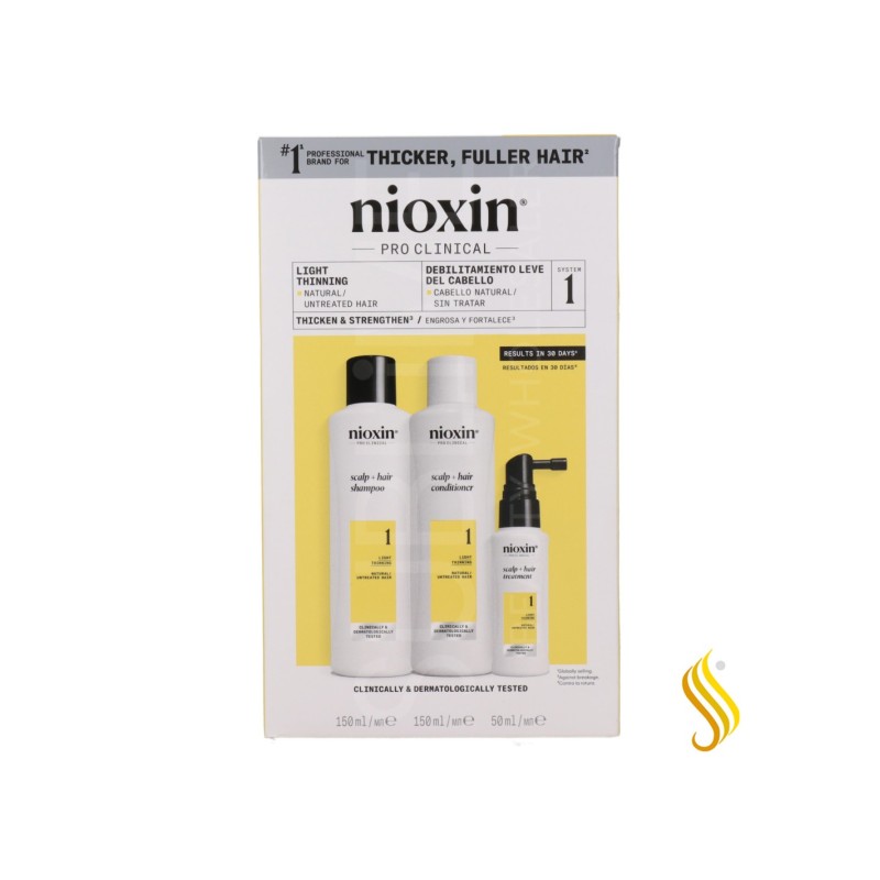 Wella Nioxin Trial Kit (1) Scalp / Hair Light Thinning Wella - 1