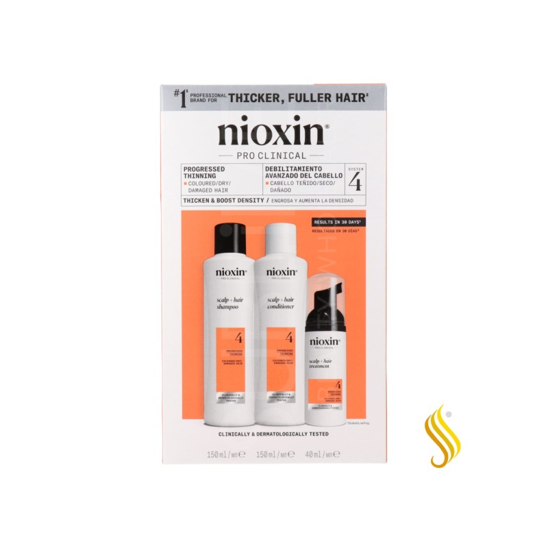 Wella Nioxin Trial Kit Sistema 4 Cabello Debilitado Wella - 1