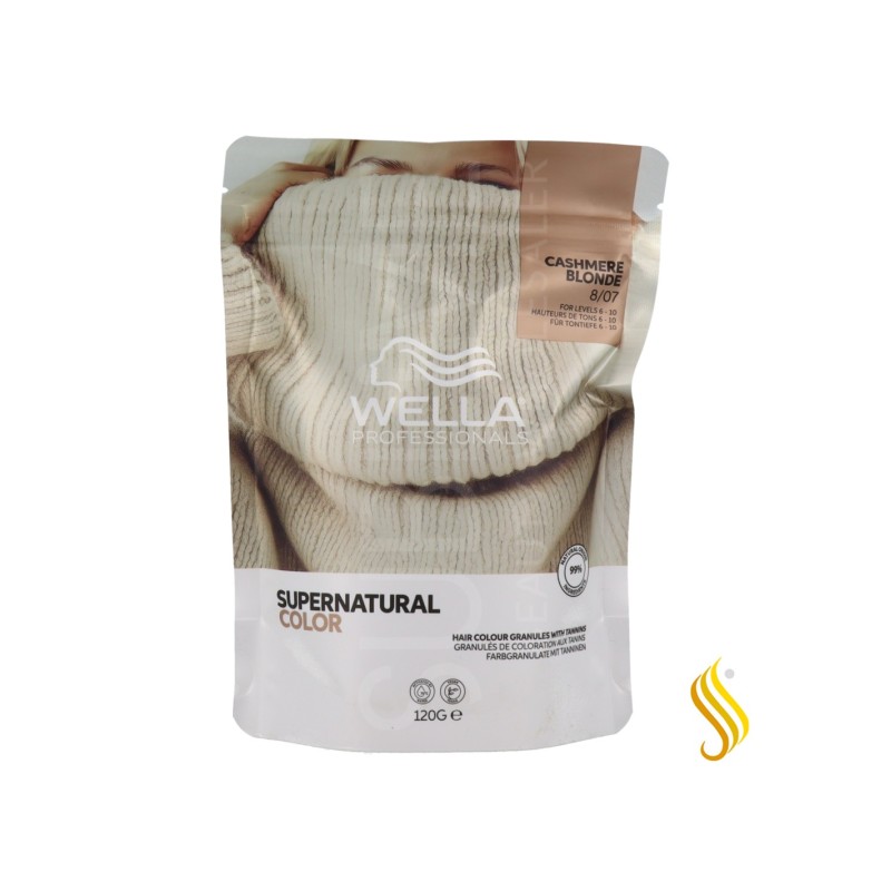 Wella Supernatural Color 8/07 – Rubio Claro (Cashmere Blonde) 120 g Wella - 1