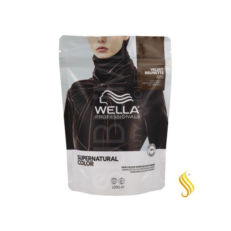 Wella Supernatural Color 6/01 – Castanho Escuro (Velvet Brunette) 120 g Wella - 1