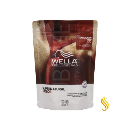 Wella Supernatural Color 5/54 – Castaño Claro Caoba Rojo 120 g Wella - 1