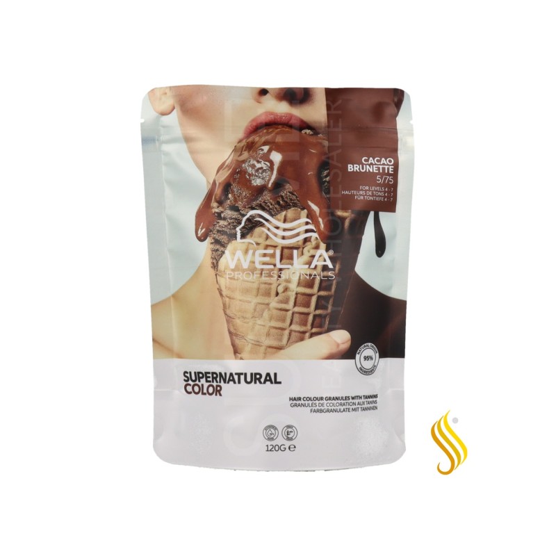 Wella Supernatural Color 5/75 – Castany Clar Cacao 120 g Wella - 1