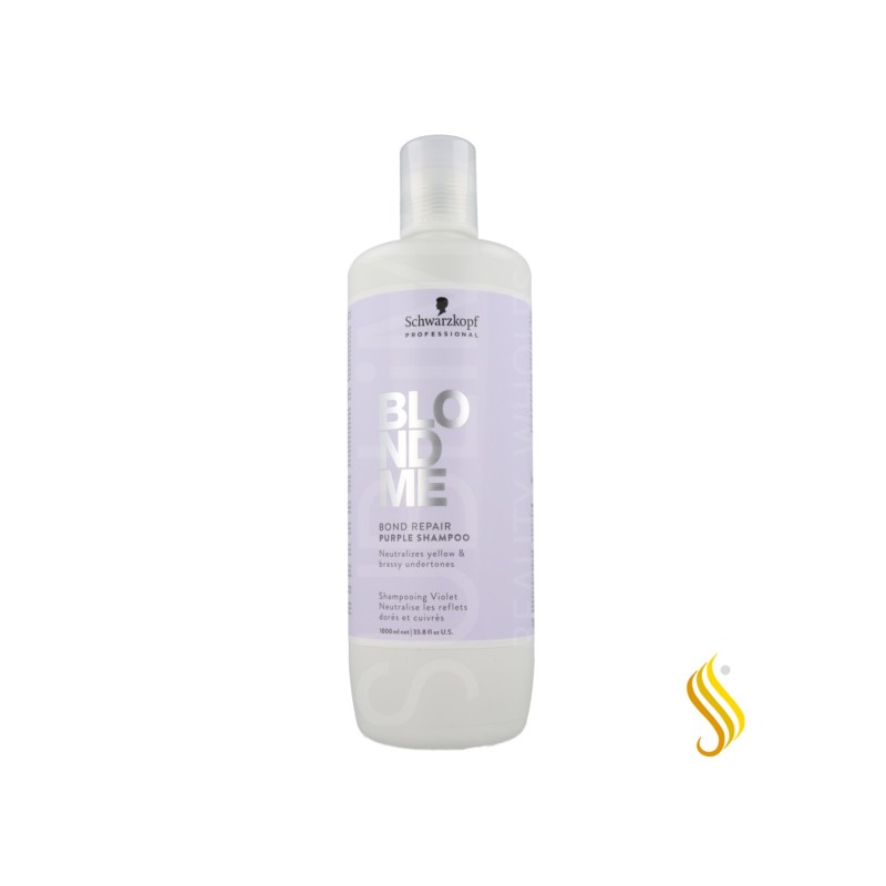 Schwarzkopf Blondme Bond Repair Purple Shampoo 1000 ml Schwarzkopf - 1