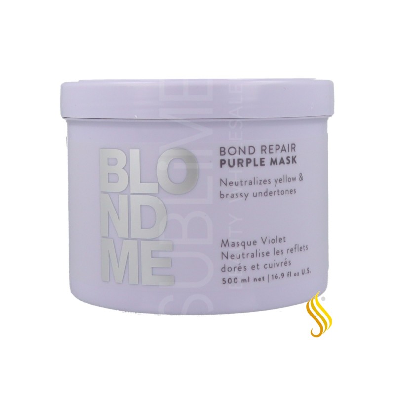 Schwarzkopf Blondme Bond Repair Purple Maske 500 ml Schwarzkopf - 1
