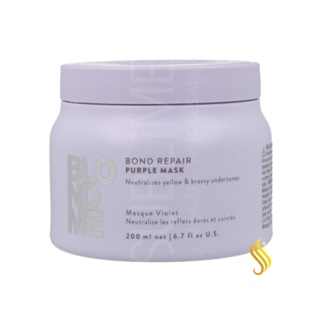Schwarzkopf Blondme Bond Repair Purple Masque 200 ml Schwarzkopf - 1