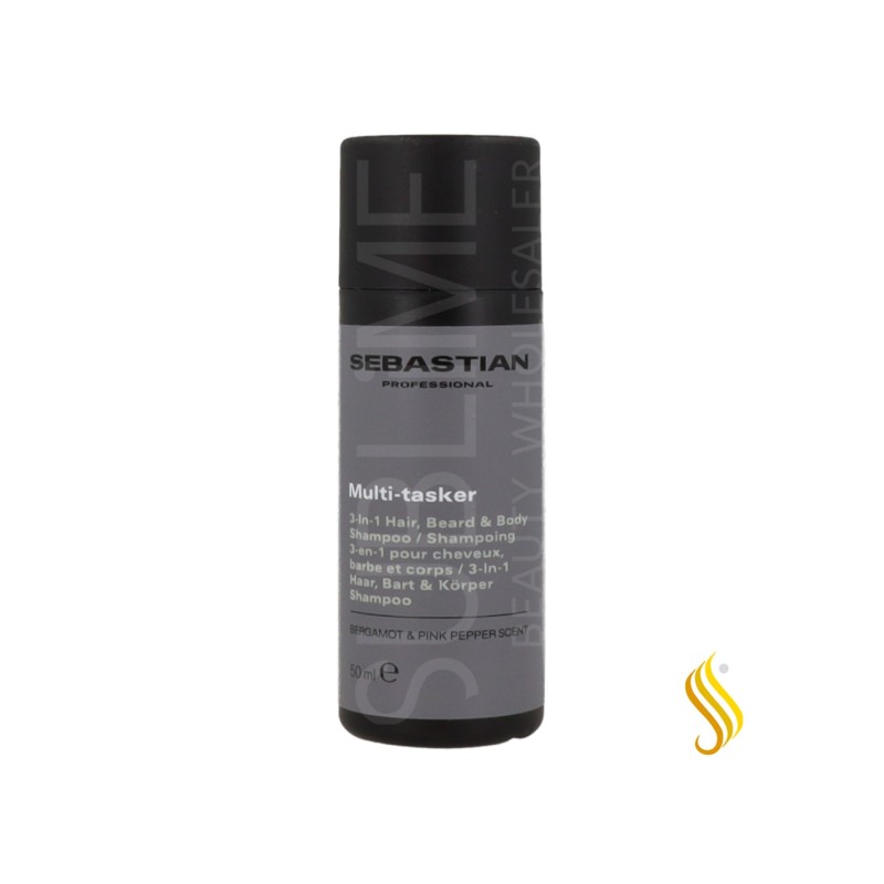 Sebastian Multi-Tasker 3 in 1 Beard & Body Champú 50 ml Sebastian - 1