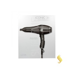Sinelco Ultron Iconic 3650 Asciugacapelli Nero Sinelco - 1