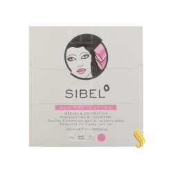 Sinelco Sibel Feuilles Aluminium Pré-Découpé Rose 12 × 27 cm – 300 u Sinelco - 1