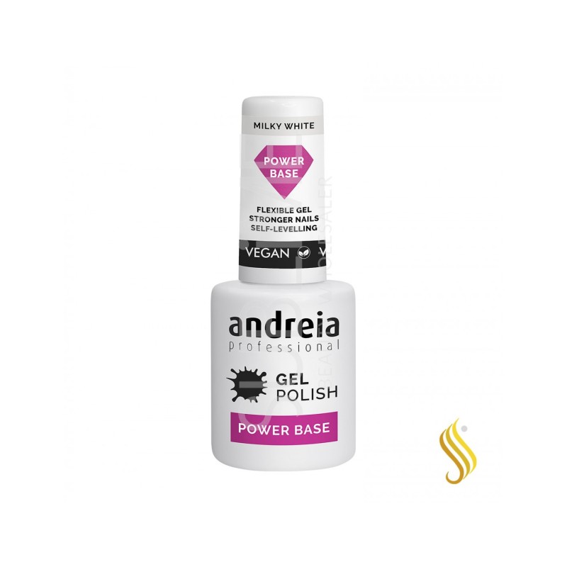 Andreia Professional Gel Polish Power Base Milky White 10,5 ml Andreia - 1