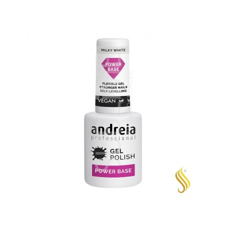 Andreia Professional Gel Polish Power Base Milky White 10,5 ml Andreia - 1
