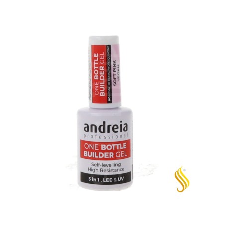 Andreia One Bottle Builder Gel Baixa Viscositat Soft Pink 14 ml Andreia - 1