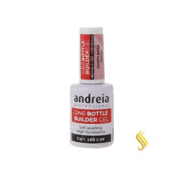 Andreia One Bottle Builder Gel Baja Viscosidad Dusty Rose 14 ml Andreia - 1
