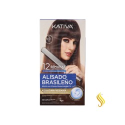 Kativa Brasilianische Glättung Veganes Set Dunkles Haar Kativa - 1