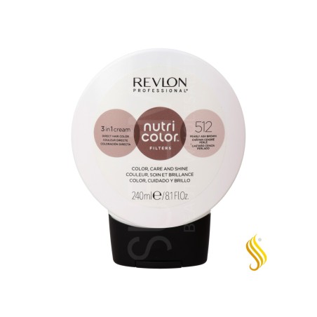 Revlon Nutri Color Filters 512 Castaño Ceniza Perlado 240 ml Revlon - 1
