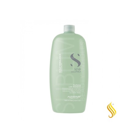 Alfaparf Semi di Lino Scalp Rebalance Shampoing Purifiant Anticaspa 1000 ml Alfaparf - 1
