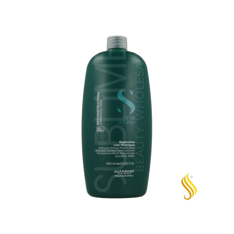 Alfaparf Semi di Lino Reconstruction Champú Reparador Delicado 1000 ml Alfaparf - 1