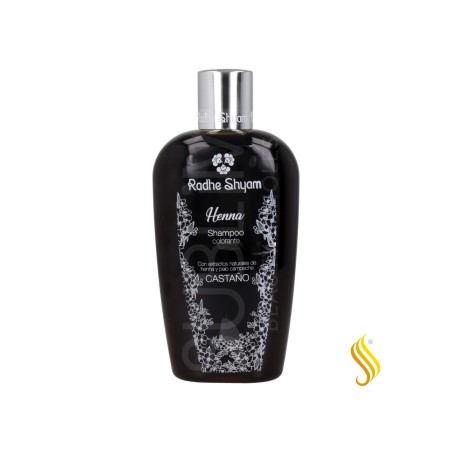 Radhe Shyam Henna Champú Colorante Castaño 250 ml Radhe Shyam - 1