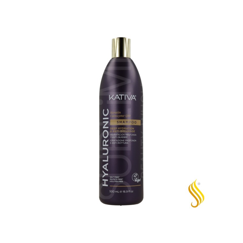 Kativa Hyaluronic Keratin Coenzym Q10 Shampoo 500ml Kativa - 1