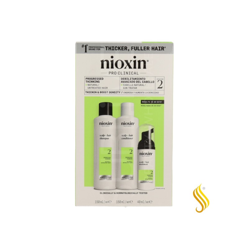 Wella Nioxin Trial Kit Scalp Shampoo + Spülung + Behandlung Wella - 1