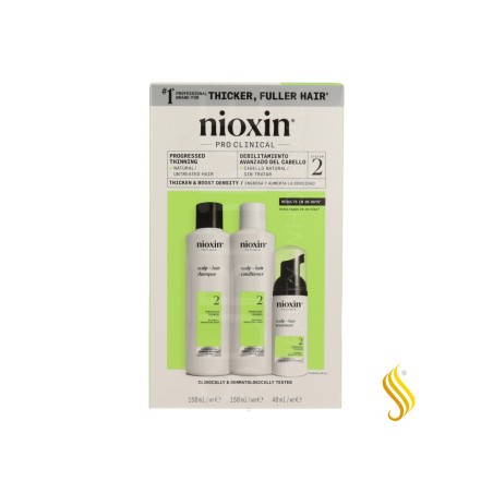 Wella Nioxin Trial Kit Scalp Shampoo + Acondicionador + Tratamiento Wella - 1