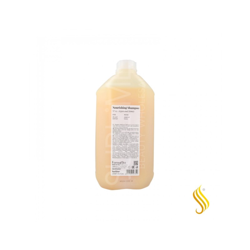 Farmavita Back Bar Nº/02 Champú Nutritivo 5L (Cabello Seco+Débil) Farmavita - 1