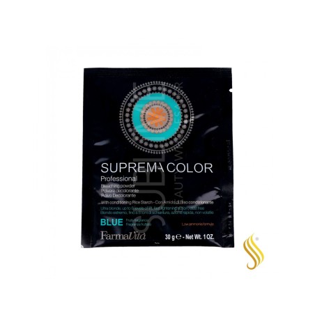Farmavita Suprema Bleaching Powder Décolorant Bleu 30G Farmavita - 1