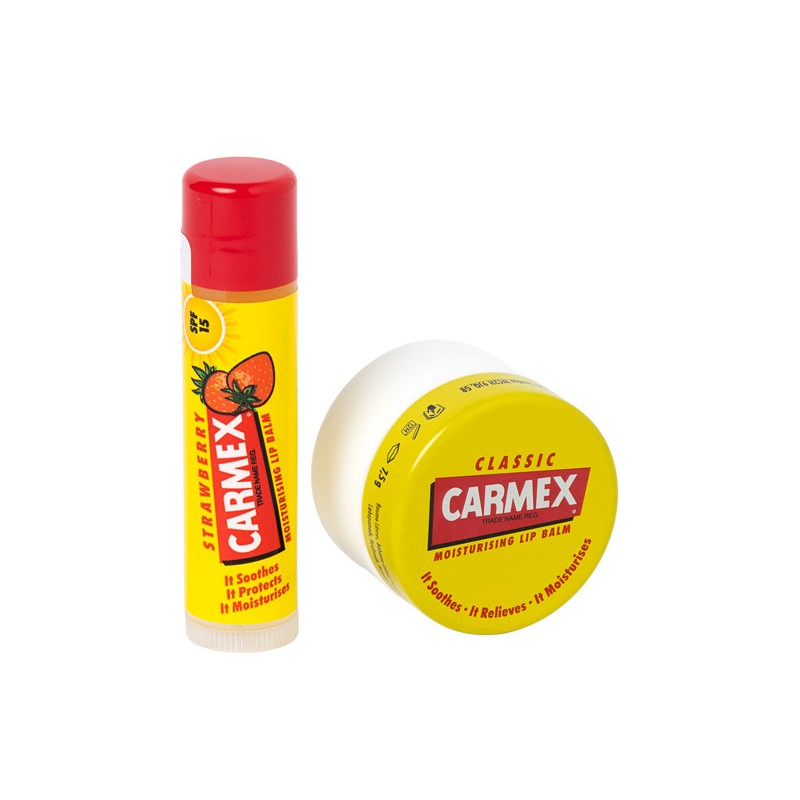 Bolsa Zip Frasco Clássico + Stick Morango Carmex - 1